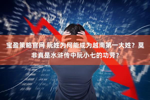 宝盈策略官网 阮姓为何能成为越南第一大姓？莫非真是水浒传中阮小七的功劳？